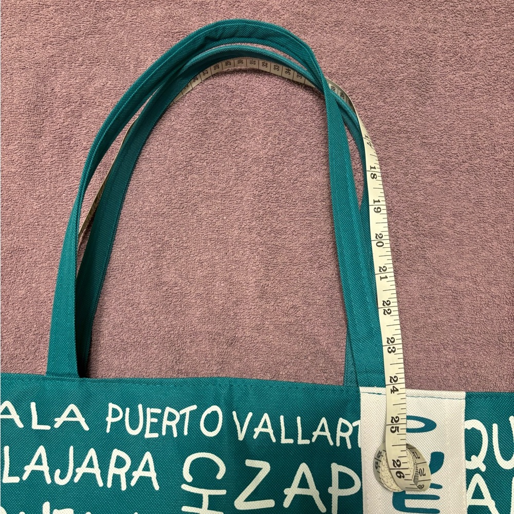 Puerto Vallarta zippered tote bag NWOT - Picture 5 of 5